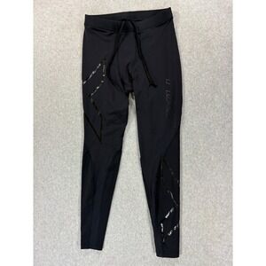 2XU Compression Full Length Running Training Tights (Men's Large) Black